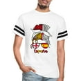 Half Spanish Half English Girl Spain England Flag Vintage Sport TShirt
