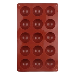 Half Sphere Silicone Baking Mold With Cavities Non Stick For Making Jelly Candies And Mini Cakes