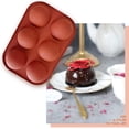 thumbnail image 1 of Half Sphere Silicone Mold Non Stick Small Cavity Jelly Cake Baking Mousse Dome Dessert Tool, 1 of 8