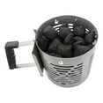 thumbnail image 1 of Half-Time Charcoal Chimney Starter, Silver, 1 of 1