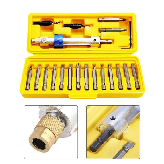 Half Time Drill Driver Flip Action Switch For Drilling And Driving Tasks 18 Precision Metal Bits Wrench Blow for Molded Box Compact Storage Ease Home Repairs Installations