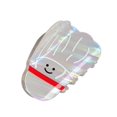 Half Up Hairstyle Hair Claw Clip with Gloss Finish for Updos Ponytail ...