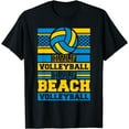 thumbnail image 1 of Half Volleyball Half Beach Volleyball - Volleyball Player T-Shirt, 1 of 2