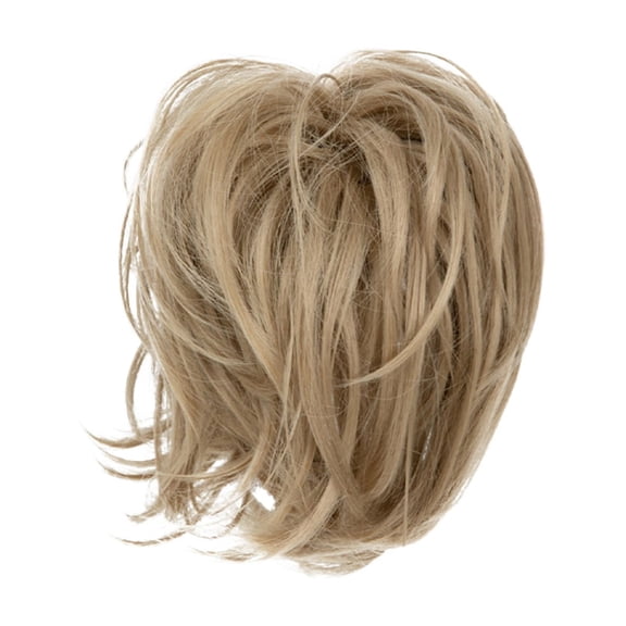 Half Wig Messy Hair Bun Hair Pieces Curly Synthetic Updo Scrunchies Ponytail Extension for Women 1Pcs Hair Extensions