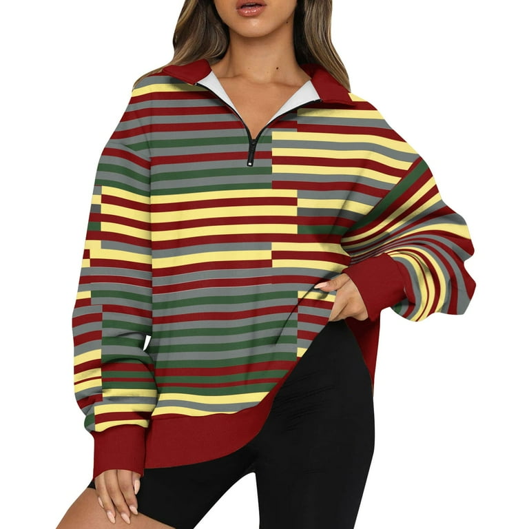 Plus size half zip sweatshirt sale