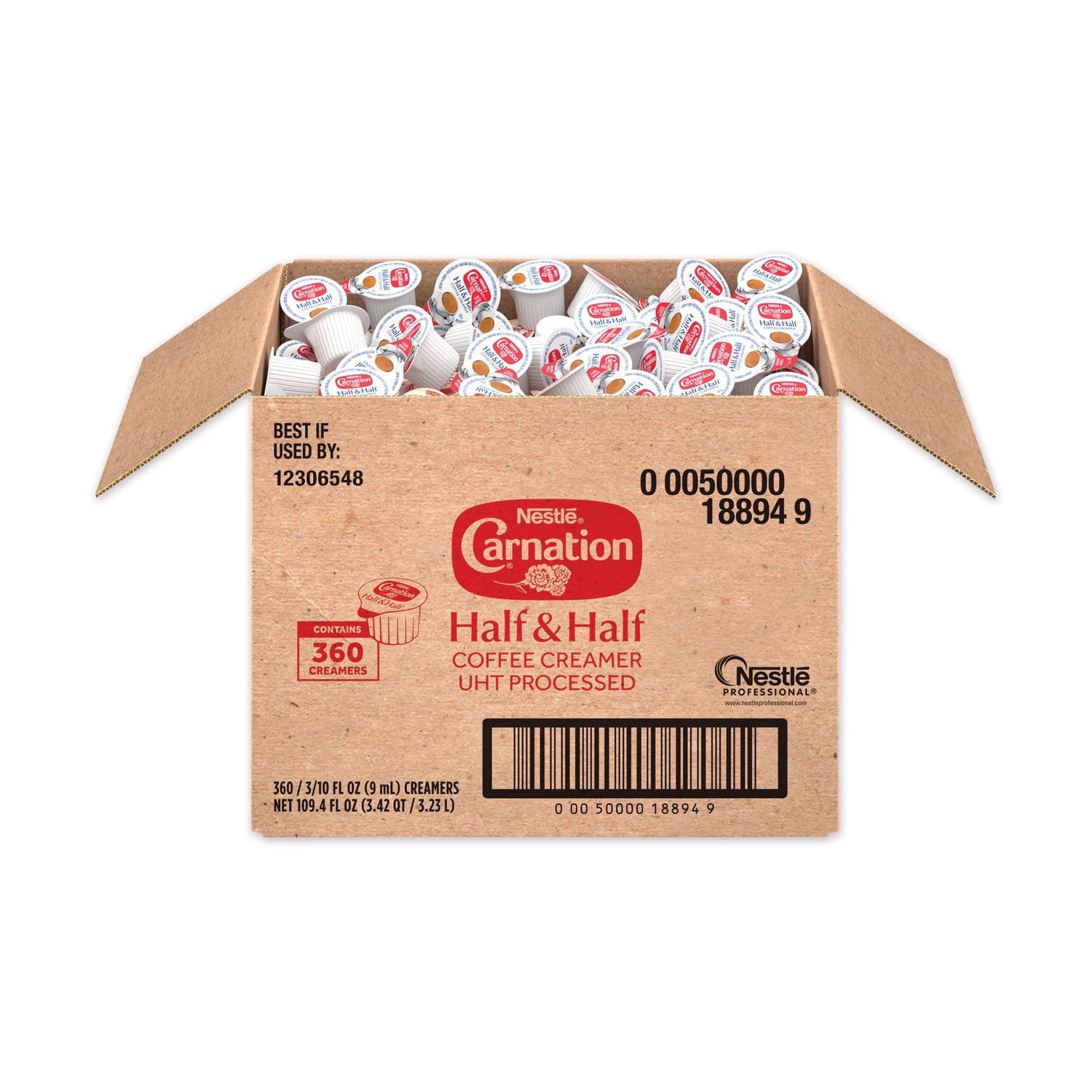 Half and Half 0.3 oz Mini Cups 360/Carton 12306548