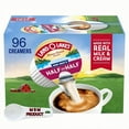  Half & Half creamer singles, 96 count Made with real milk & cream