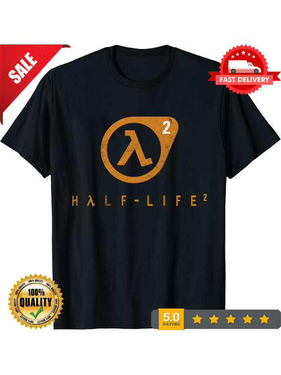 Half-life - A 2 Half Life Tee T-Shirt Made in the USA Size S to 5XL, NEW INSTOCK-TH63137