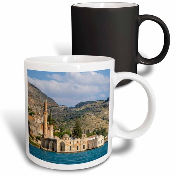 3drose, Halfeti, Sanliurfa Urfa, Turkey, 11oz Magic Transforming Mug