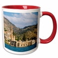 thumbnail image 1 of 3drose, Halfeti, Sanliurfa Urfa, Turkey, 15oz Two-tone Red Mug, 1 of 6