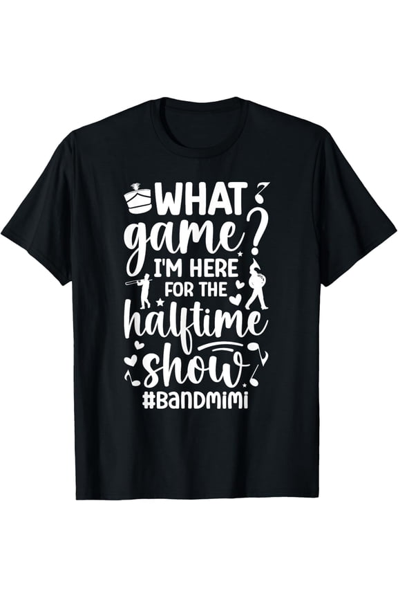 Halftime Show Band Mimi Marching Band Mimi Grandma T-Shirt