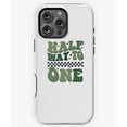 thumbnail image 1 of Halfway to One Green Theme Birthday Phone Case for iPhone 16 15 14 13 12 11 Pro Max, 1 of 2