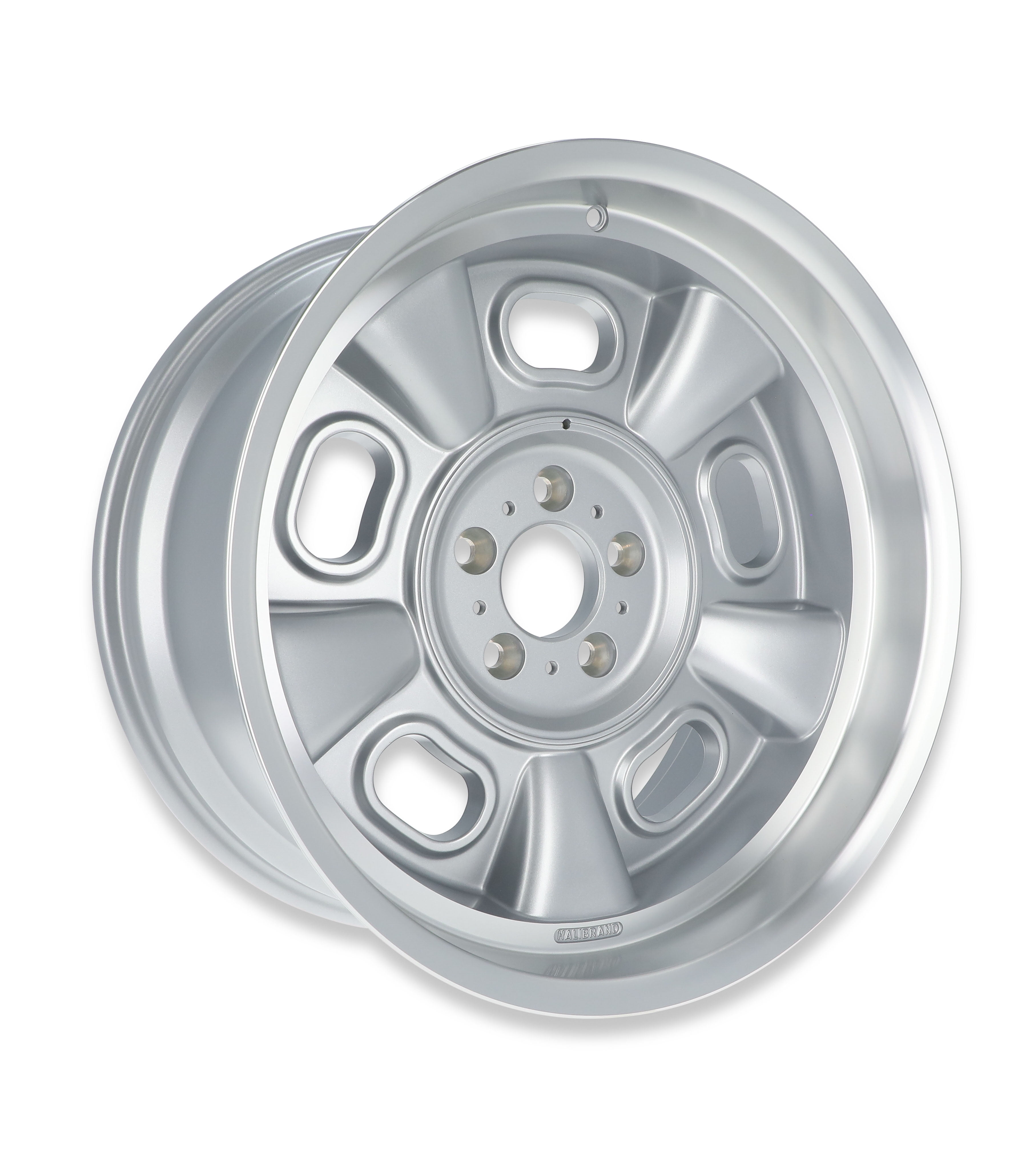 Halibrand HB002-009 Indy Roadster Wheel 20x10 - 5.5 BS Silver 
