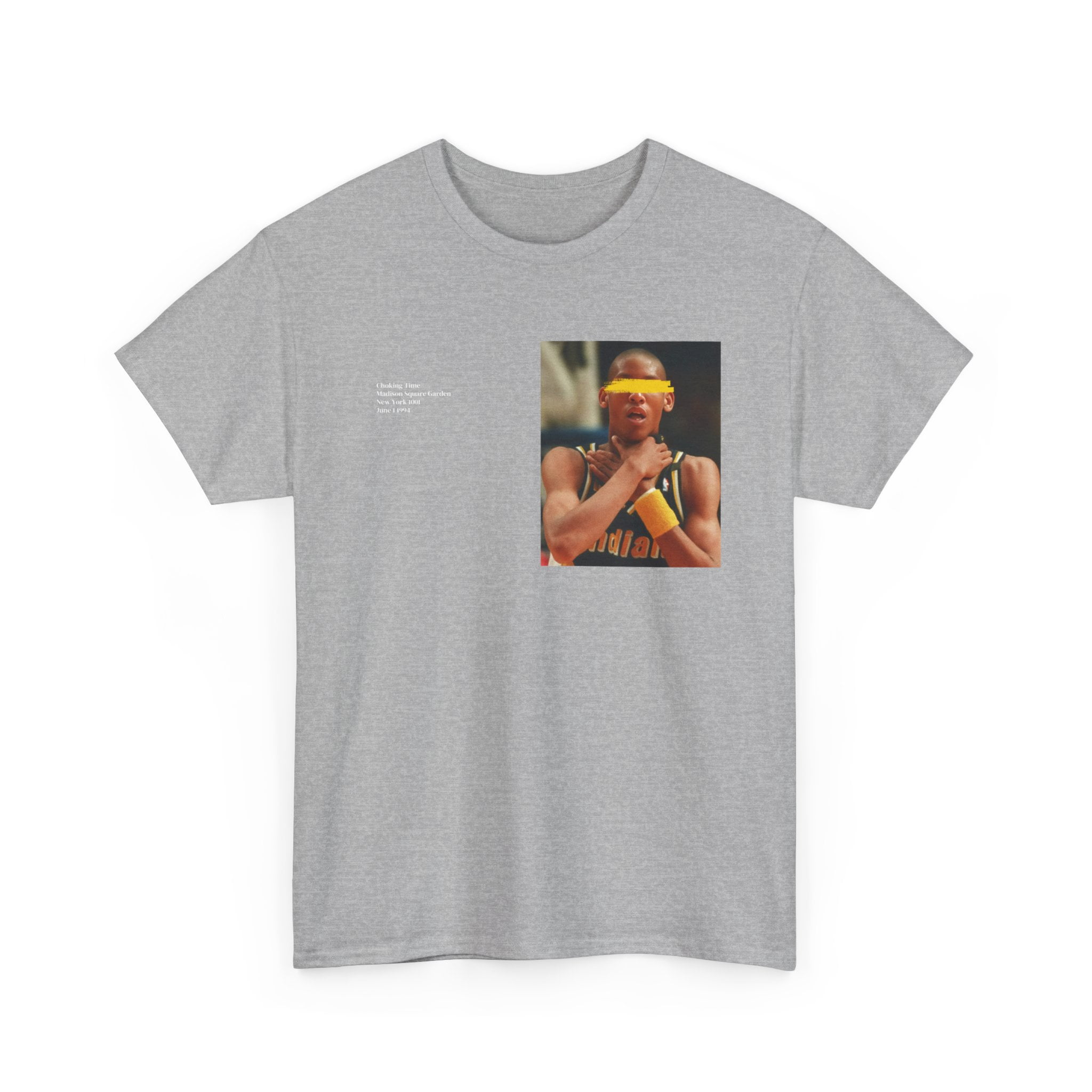T-shirt Reggie Miller Noir - Hommage Au Joueur NBA - Tailles S à 5XL
