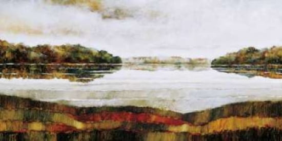 Haliburton Lake Canvas Art - Zenon Burdy (24 x 48)