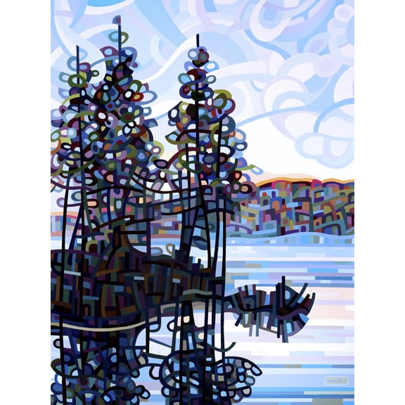 Art.com Haliburton Morning Giclee Print by Mandy Budan, 12" x 16"