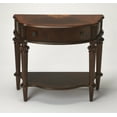 thumbnail image 1 of Halifax 34" 1-Drawer Wood Console Table - Cherry Brown, 1 of 4