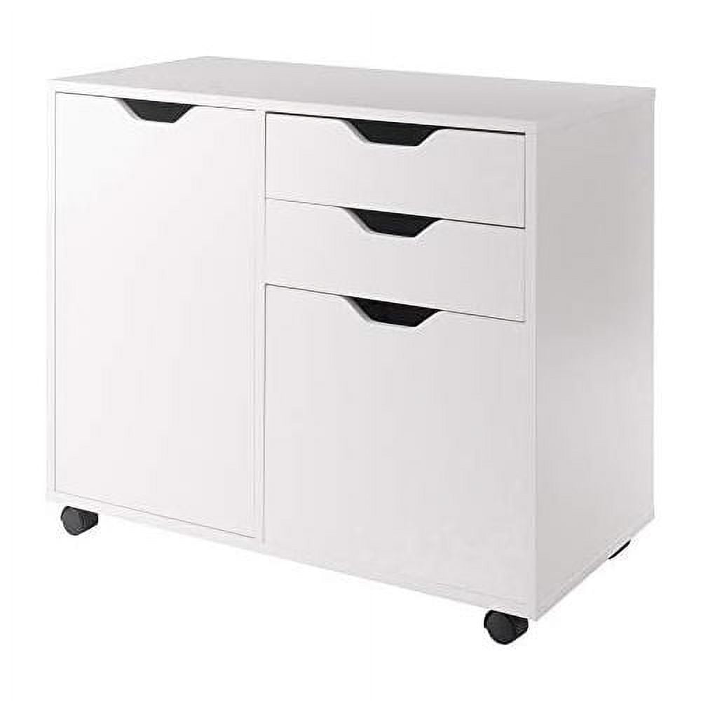 Halifax 2 Section Mobile Filing White