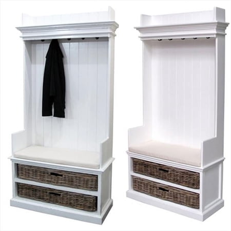 Halifax Hallway Wardrobe Bench With Cushion