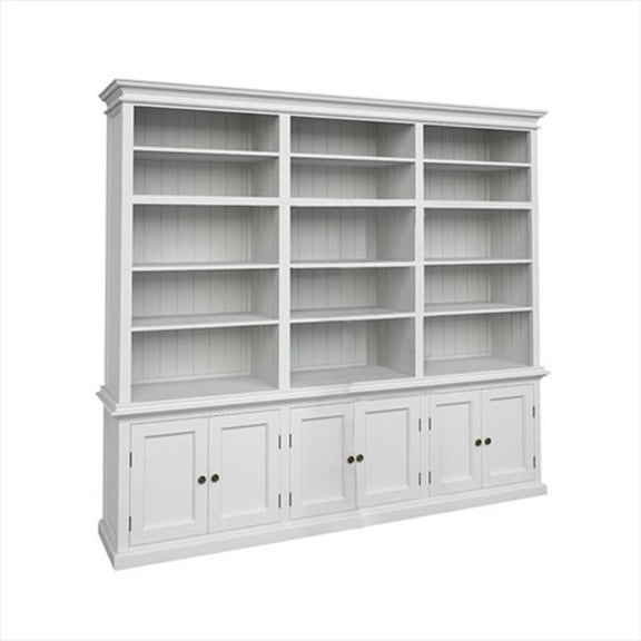 Halifax Triple Tower Hutch Bookcase