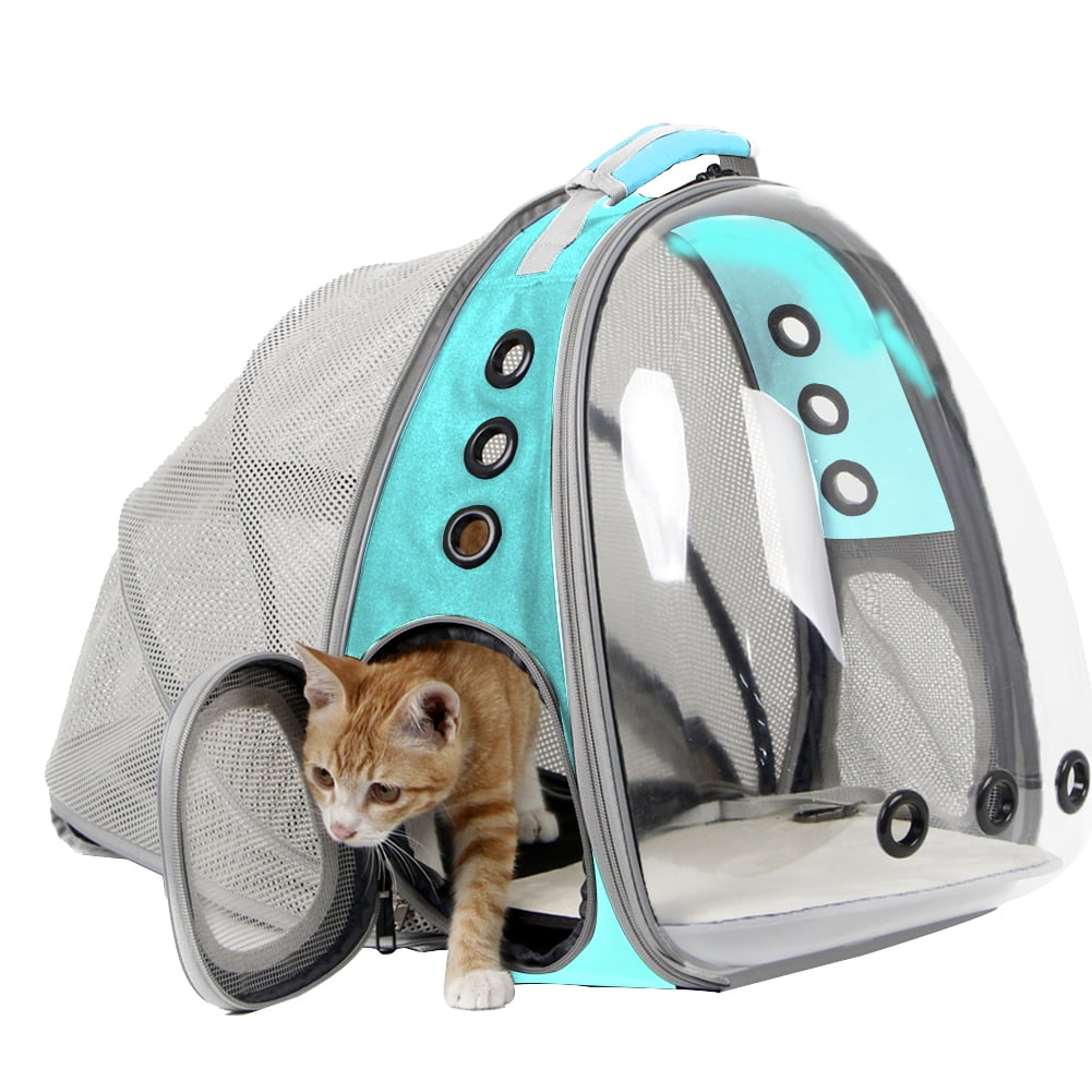 Halinfer Back Extension Cat Backpack, Pet Carrier Backpack for Kitten ...