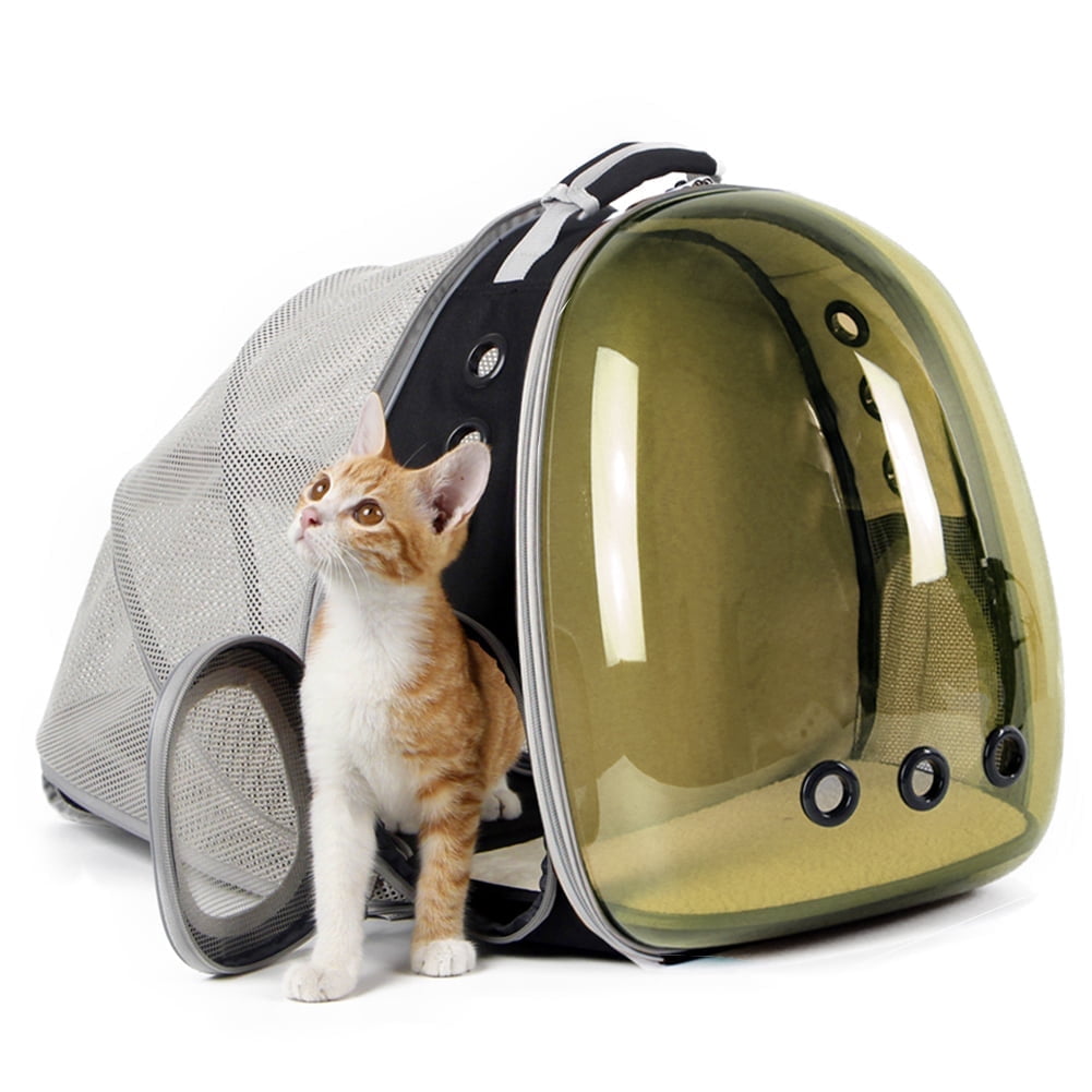 Halinfer Cat Backpack Carrier, Fit up to 12 lbs,  Pet Backpack for Cat and Small Puppy
