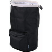 Halinfer Dog Food Travel Bag, Pet Food Travel Storage Container, Dog Food Travel Bag With Front Pocket and Shoulder Strap for Travel, Hiking and Camping ,Holds up to 42 cups or 10 liters