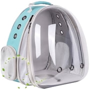 Halinfer Lightweight Durable Cat Carrier Backpack with Ventilation, Expandable, Clear Bubble Window, Fits Up to 20 lbs