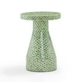 thumbnail image 1 of TOV Furniture Halio Green Shell Side Table, 1 of 6