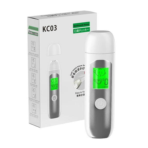 Halitosis Monitor, Upgraded Bad Breath Tester Intelligent Analysis, High Sensitivity Odor Breath Detector, Hygienic Testing