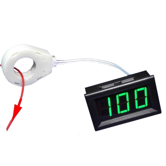 Hall Ammeter Voltmeter 50A 100A 200A 400A Battery Monitor Current Voltage Meter