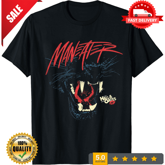 Hall And Oates Maneater Panther Music Shirt, LIMITED EDITION-TH66050