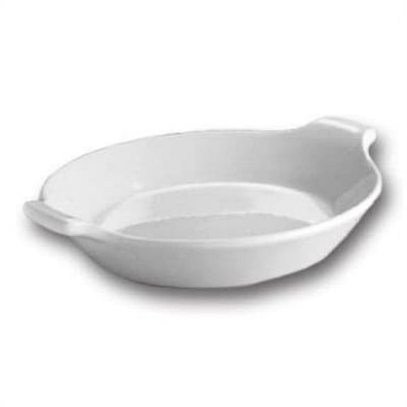 Hall China 16740AWHA White 16 Oz Au Gratin Dish - 12 / CS