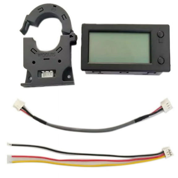 Hall Coulomb Meter Voltage Current Power Electric Energy Battery Capacity 12V 24V 36V 48V Bluetooth APP Display(D)