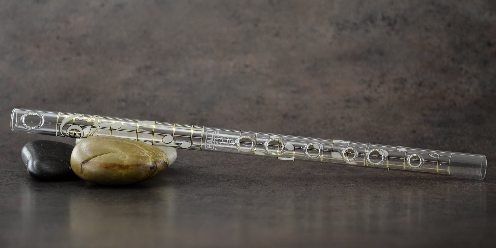 Hall Crystal Flute 11007 - Inline Glass Piccolo in D - Melody
