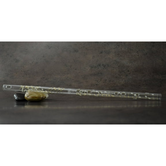 Hall Crystal Flute 11707 - Inline Glass Flute in G - Melody