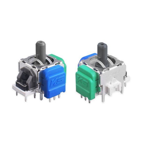 Hall Effect Analog Joystick Replacement for PS5 PS4 Xbox Switch Controllers - Anti-Drift 3D Joystick -1 Pair
