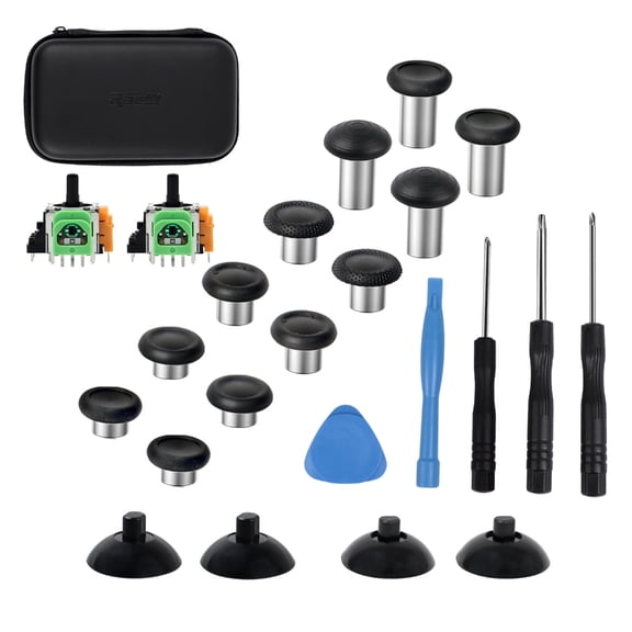 Hall Effect Electromagnetic Joystick Analog for X/S Controller Thumb Sticks Interchangeable Ergonomic Thumbsticks