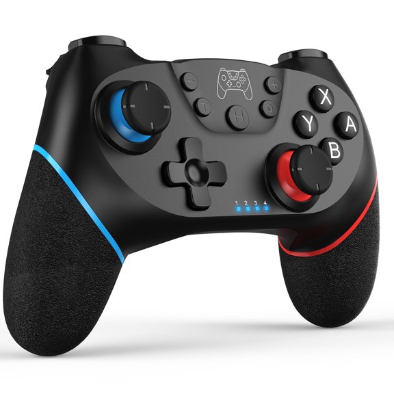 Hall Effect Wireless Controller for Switch/Lite/OLED/Switch 2 & PC Wake-Up, Gyro, Turbo, Dual Vibration & Screenshot
