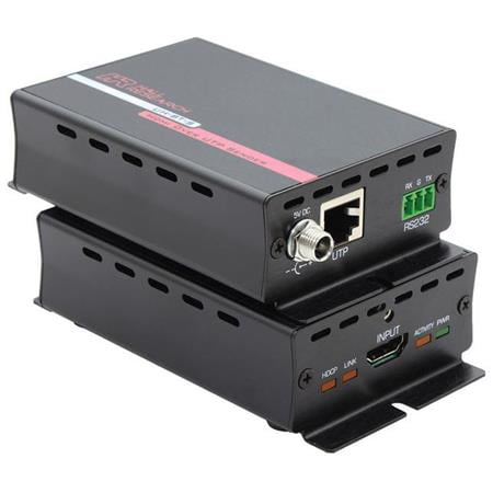 Hall Research 4K UHD HDMI/HDBaseT Extender (Transmitter) with RS-232 up to 230ft/70m