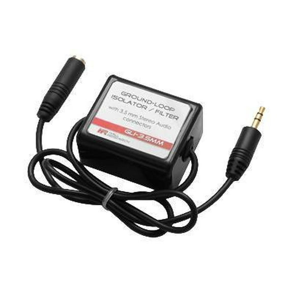 Hall Research Stereo Audio Ground-Loop Isolator & Filter w/ 3.5mm Connectors