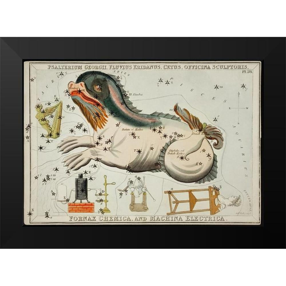 Hall, Sidney 24x18 Black Modern Framed Museum Art Print Titled