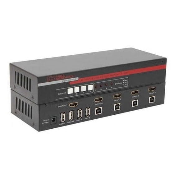 Hall Technologies (formerly Hall Research) KVM-HDU-4-X 4-Port HDMI KVM Switch w/o Accessories