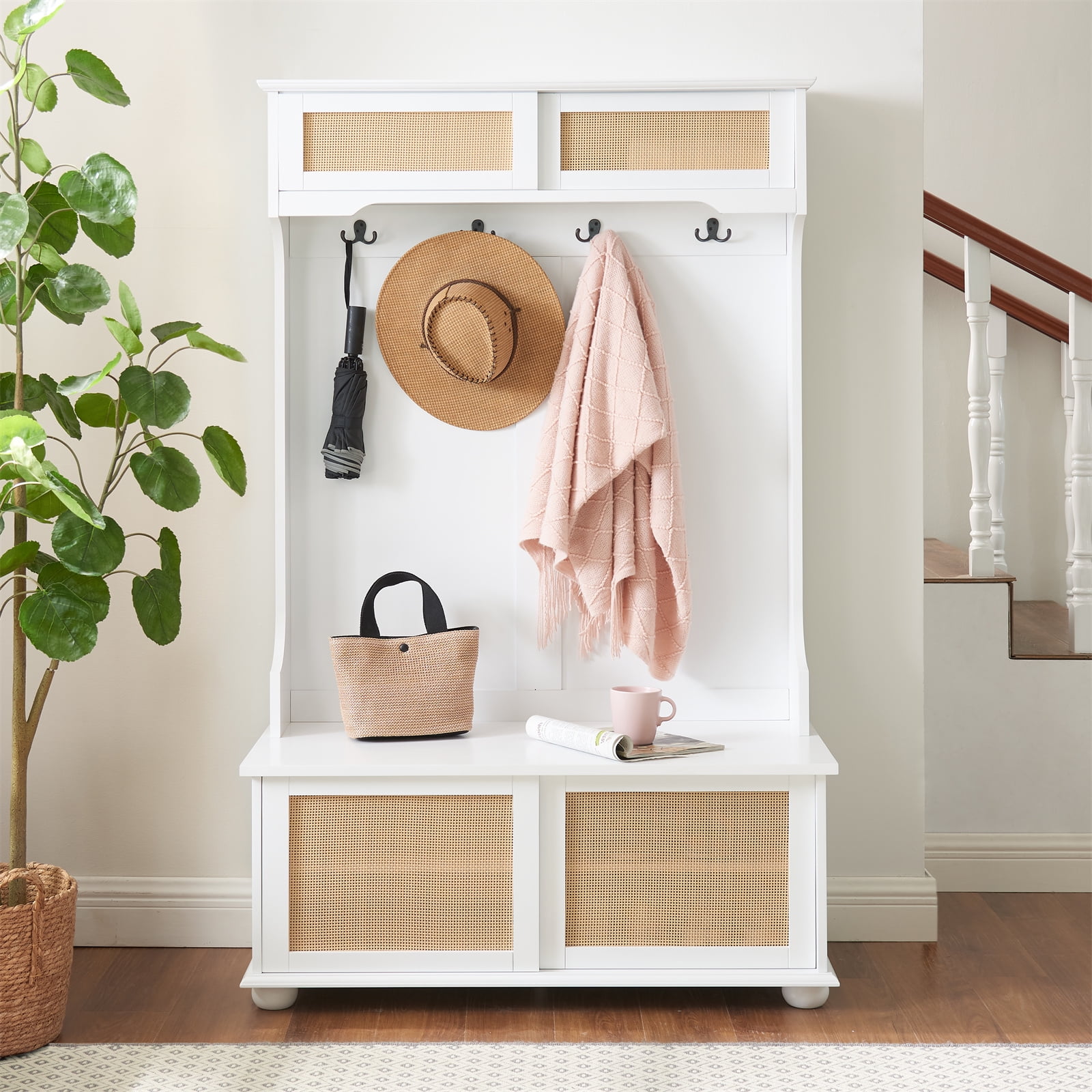 Copper grove cranesbill mudroom shoe storage bench hotsell