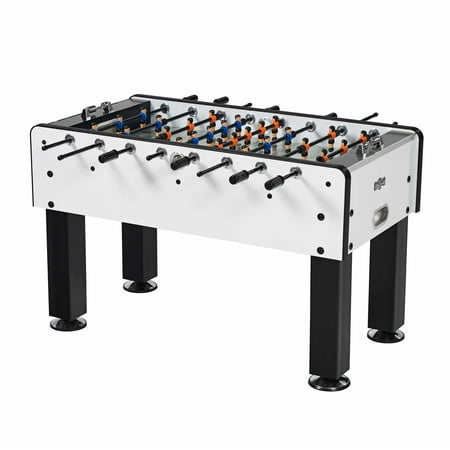 Hall of Games - Phoenix 56" Outdoor Foosball Table - White/Black
