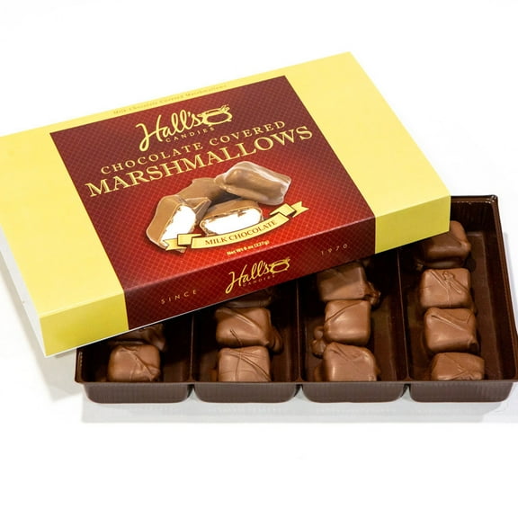 Hall's Milk Chocolate Covered Marshmallows, 8 oz