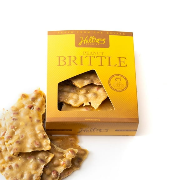 Hall's Peanut Brittle, 11 oz
