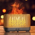 Hallaroma Diffuser with Flame Light, Aromatherapy Diffuser 200ml Flame ...
