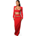 thumbnail image 1 of Halle Bailey (Red Dress) Mini Cardboard Cutout Standee, 1 of 5