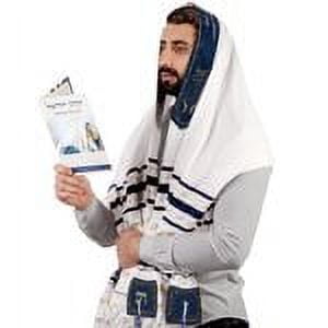 HalleluYAH Tallit Prayer Shawl For Men and Women Size 72 x 36 Inch